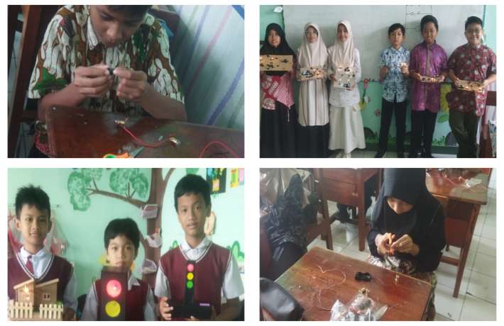 Proyek P5 Kelas 5 SD Al Irsyad 01 Cilacap - Membuat Rangkaian Listrik dan Pengaplikasiannya