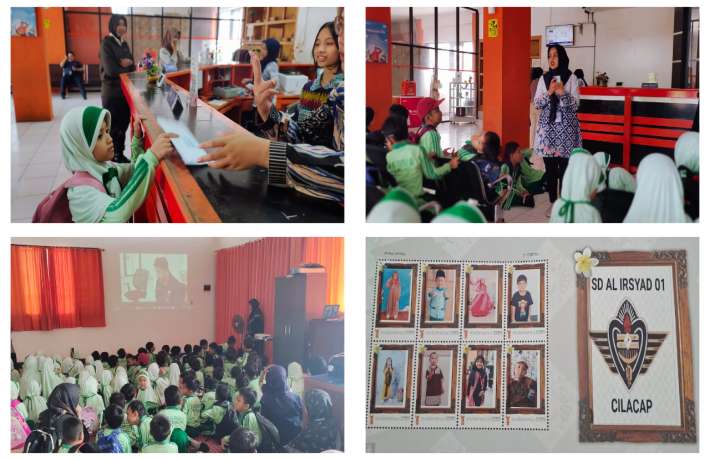 Outdoor Study Kelas 1 Goes To Kantor Cabang POS Cilacap