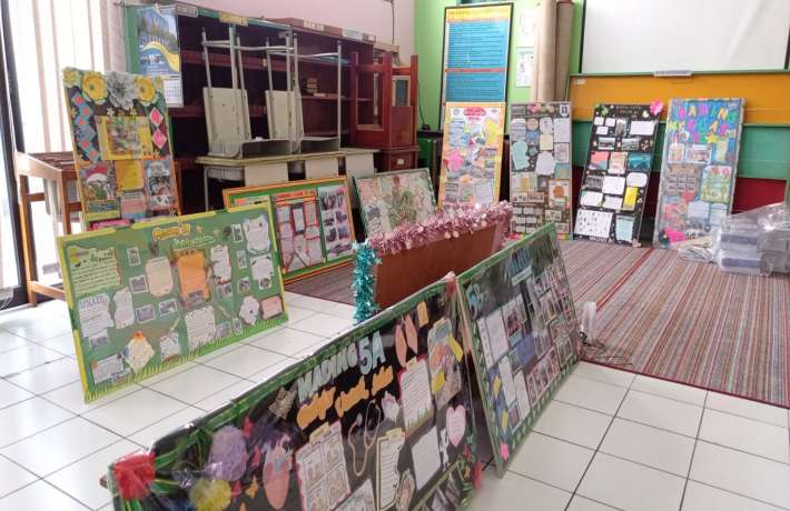 Lomba Mading Ajang Unjuk Kekompakkan dan Kreatifitas Siswa