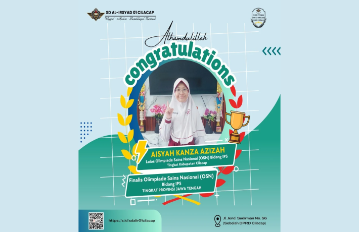 Siswa SD Al Irsyad 01 Cilacap Wakili Kabupaten Cilacap dalam Ajang OSN Tingkat Provinsi