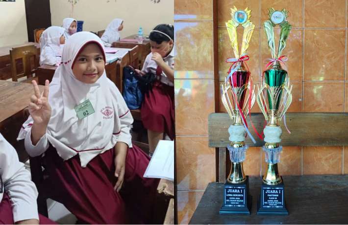 Juara 1 Lomba Bercerita Tingkat Kecamatan Cilacap Selatan