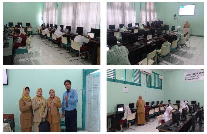 Pelaksanaan Asesmen Nasional Berbasis Komputer Utama di SD Al Irsyad 01 Cilacap