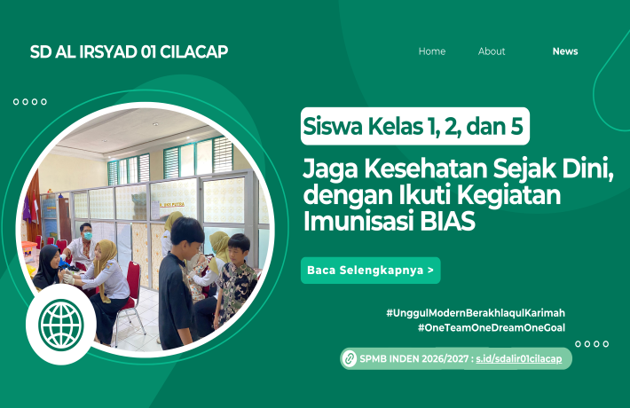 Siswa SD Al Irsyad 01 Cilacap Laksanakan Imunisasi BIAS