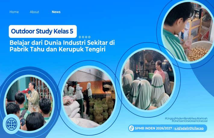 Belajar Kegiatan Produksi Potensi Hasil Alam Sekitar di Pabrik Tahu dan Kerupuk Tengiri