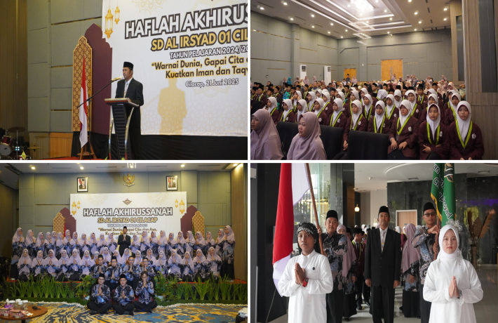 SD Al Irsyad 01 Cilacap Laksanakan Pembagian Hasil Belajar dan Akhirussanah Purnasiswa Kelas 6