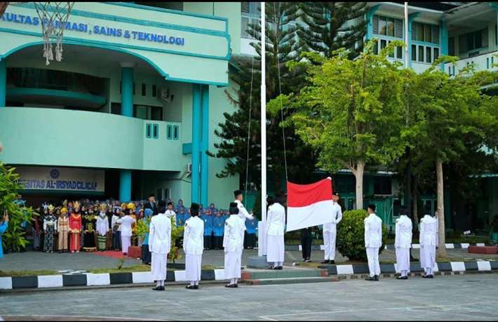 Upacara Bendera HUT RI ke-79 di Yayasan Sosial Al Irsyad Cilacap