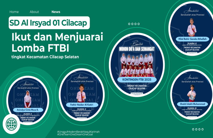 Prestasi SD Al Irsyad 01 Cilacap di Lomba FTBI Kecamatan Cilacap Selatan