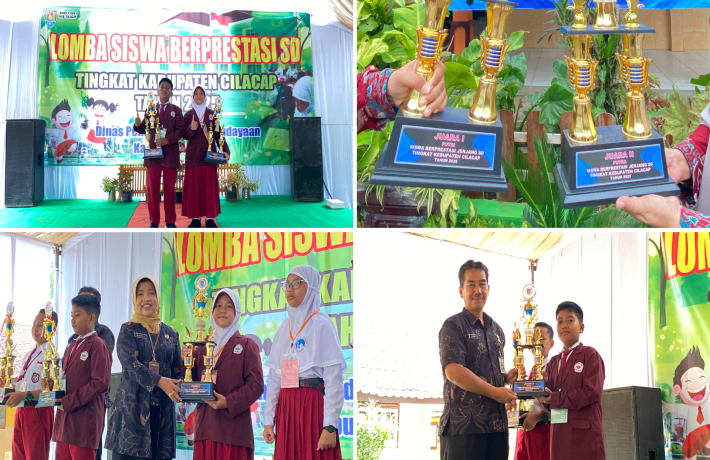 Raih Prestasi di Ajang Lomba Siswa Berprestasi Tingkat Kabupaten Cilacap
