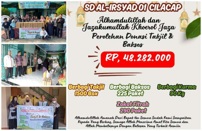 Ramadhan Berbagi - SD Al Irsyad 01 Cilacap Sebarkan Cahaya Kebaikan