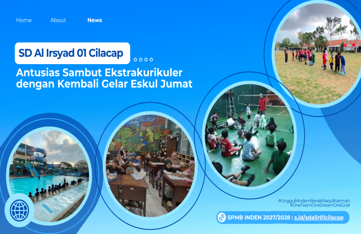 Antusias Sambut Ekstrakurikuler, SD Al Irsyad 01 Cilacap Kembali Gelar Eskul Jumat