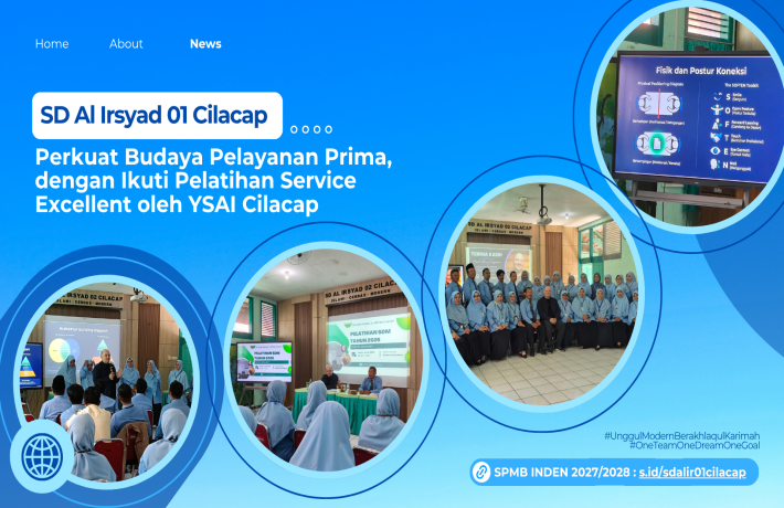 Perkuat Budaya Pelayanan Prima, Perwakilan SD Al Irsyad 01 Cilacap Ikuti Pelatihan Service Excellent