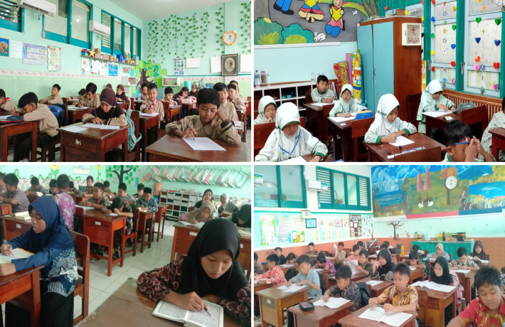SD Al Irsyad 01 Cilacap Laksanakan ASAT dan Tes BTQ bagi Siswa Kelas 1 hingga 5