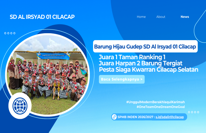 SD Al Irsyad 01 Cilacap Raih Juara di Pesta Siaga 2026 Kwarran Cilacap Selatan